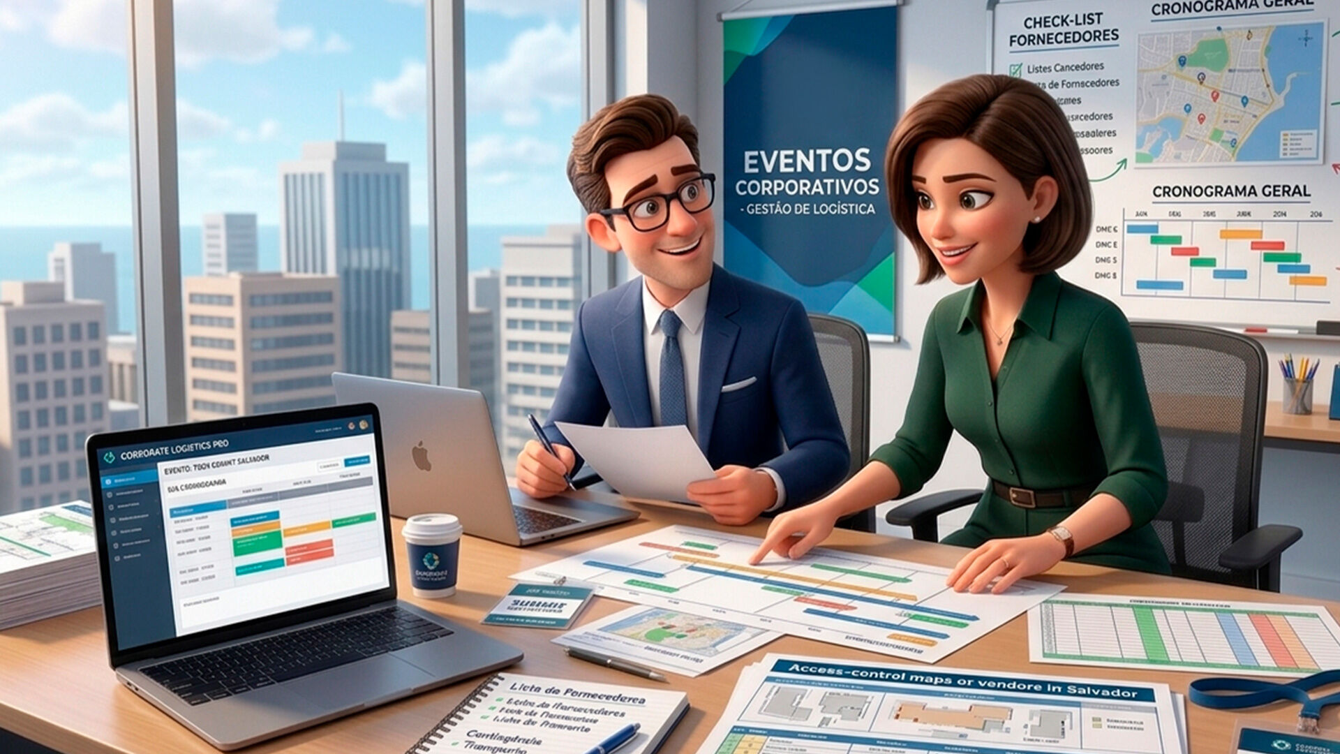 Gestão de logística para eventos corporativos: como a Chronus organiza grupos e congressos Gestão de logística para eventos corporativos: como a Chronus organiza grupos e congressos